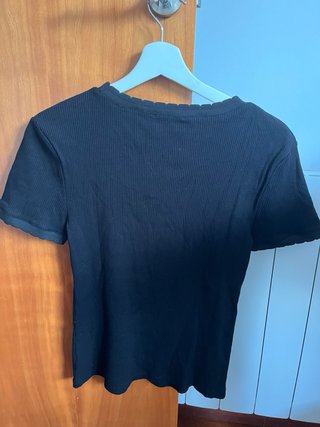 Camiseta negra Kiabi