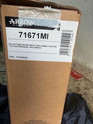 Colector Arrow Honda XADV 750