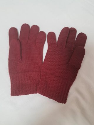 Conjunto Guantes y Bufanda Tommy Hilfiger Rojo