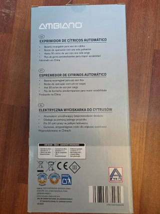 Exprimidor Cítricos Automático CJ-2 Ambiano