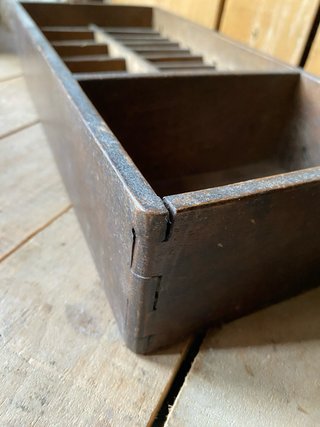 Cajon antiguo organizador
