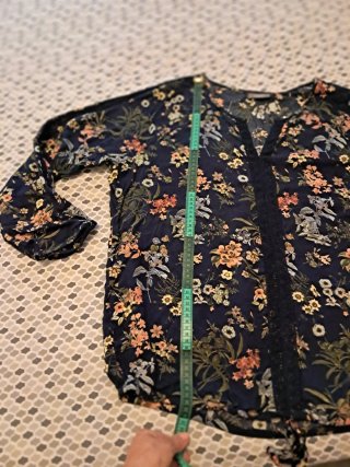 Camisa estampada floral talla 3XL