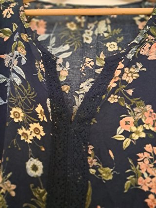 Camisa estampada floral talla 3XL
