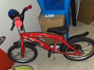Bicicleta infantil Cars 95