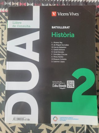 2 Libros Historia 2ndo BATX Vicens Vives