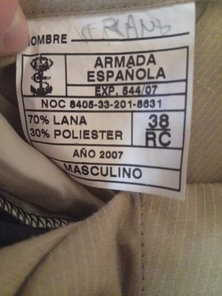 Sahariana Verano Infantería Marina