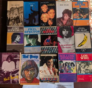 Lote libros Rock música