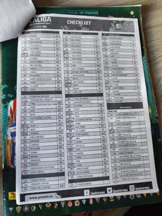 Colección Cromos LaLiga Hypermotion 25-26.