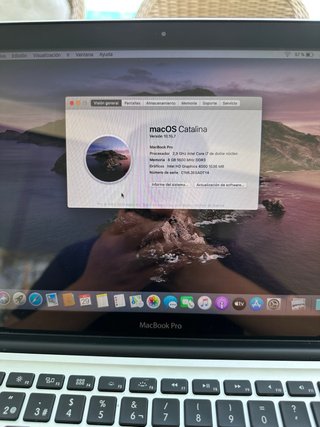 MacBook Pro 13 2012 i7 | 8GB RAM Plata