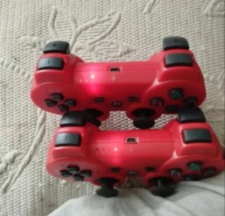 PlayStation 3 SuperSlim Rossa + Controller + Cavi