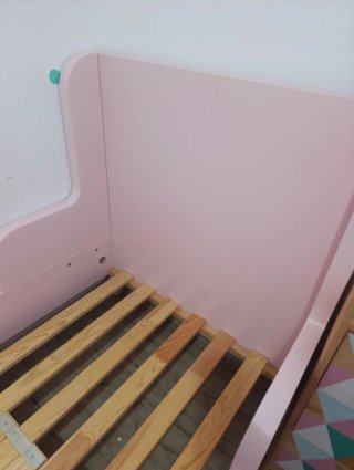 Cama extensible IKEA BUSUNGE rosa