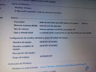 HP HQ-TRE 71004 TPN-C113 ordenador portátil