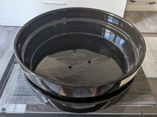 Maceta Negra IKEA 39cm