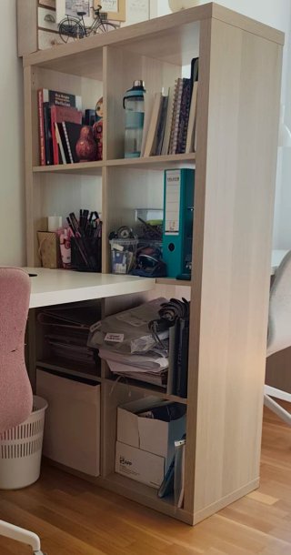 Estantería Kallax Ikea Beige