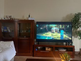 Mueble TV y aparador de madera