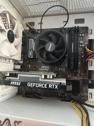 Setup Gaming Completo - RTX 3050 + Monitor + Perif