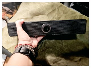 Mini barra de sonido negra NUEVA