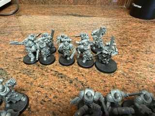 30 Cruzados Black Templars - Figuras Warhammer