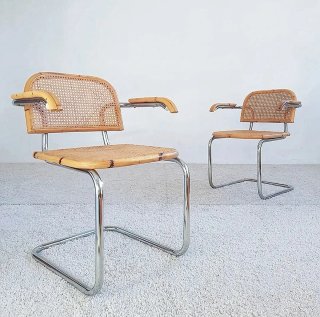 4 Cescas de BAMBU B64 | Vintage 70s