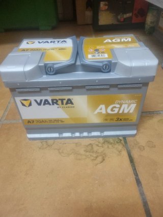 Batería Varta Dynamic AGM A7 70Ah