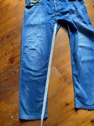 Jeans Armani Denim Leggero Blu Scuro