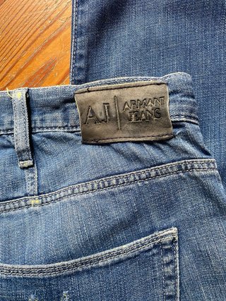 Jeans Armani Denim Leggero Blu Scuro