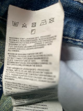 Jeans Armani Denim Leggero Blu Scuro