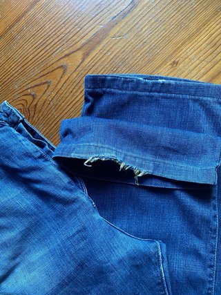 Jeans Armani Denim Leggero Blu Scuro