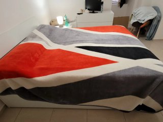 Coperta matrimoniale in pile