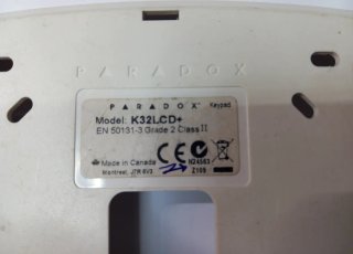 Teclado Paradox K32LCD+