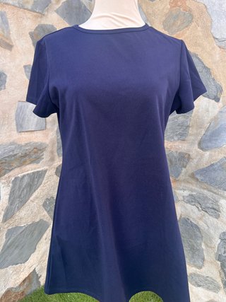 Vestido azul marino corto