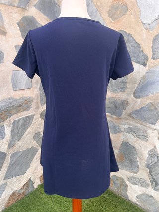 Vestido azul marino corto