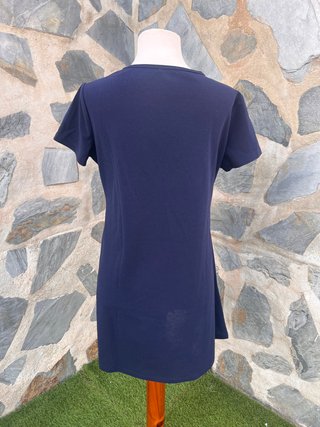 Vestido azul marino corto