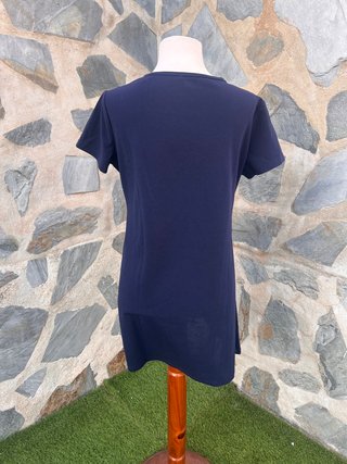 Vestido azul marino corto