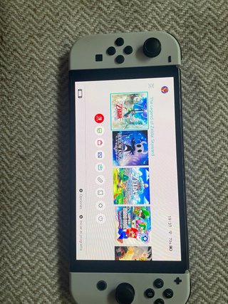 Nintendo Switch OLED Bianco