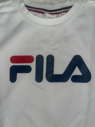 Felpa Fila Uomo Taglia S Bianca
