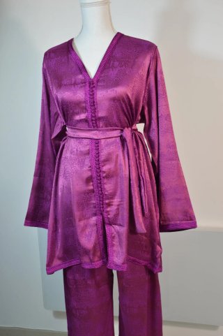 Conjunto Jabador Rosa y Morado