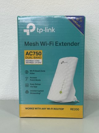 Repetidor WiFi TP-Link RE200 AC750 Dual Band