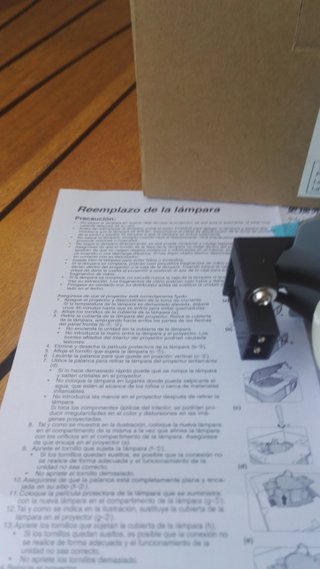 LAMPARA PROYECTOR VLT-EX240LP