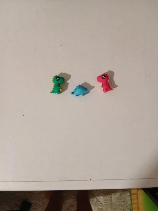 3 Accesorios Dinosaurios para Lapiceros