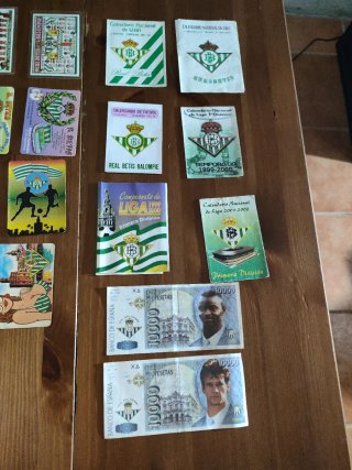 Colección Betis 34 piezas 1979-2004 única