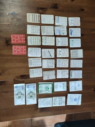 Colección Betis 34 piezas 1979-2004 única