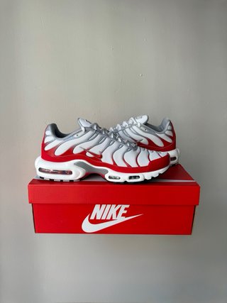 Nike Air Max Plus TN ‘White University Red’