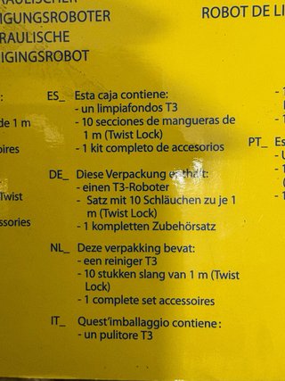 Robot Limpiafondos Zodiac T3 Piscina