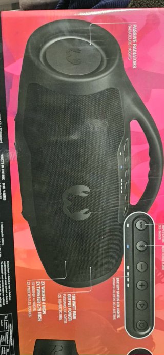 Cassa Bluetooth Fresh Rebel XXL Nera