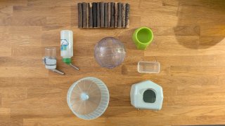 Jaulas para hámster con accesorios