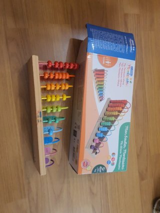 Ábaco Montessori de madera