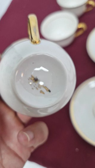 Juego de té porcelana MARGARITA