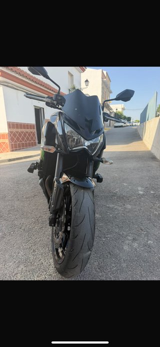 Kawasaki Z800 2016 Negra y Verde