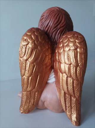 Figura Ángel Estudiante con Libro
